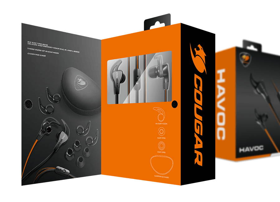COUGAR HAVOC - Universal Life and Gaming Earbuds