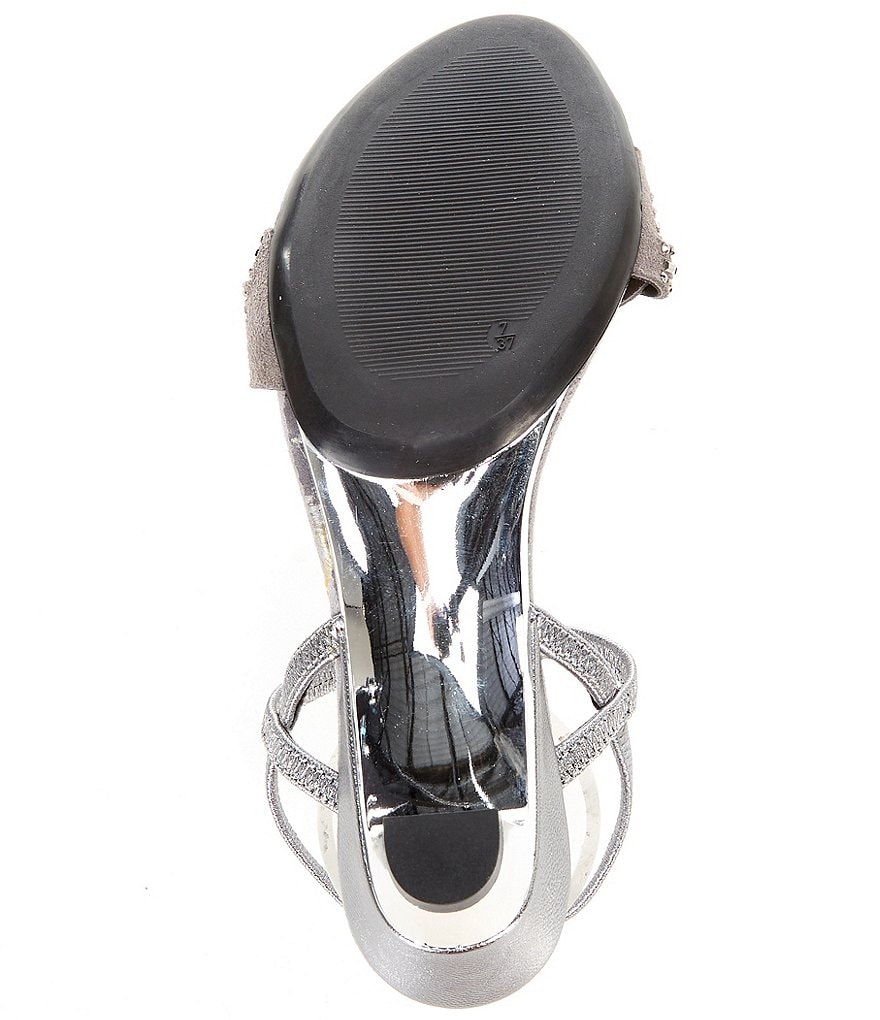 Onex Rhythm Rhinestone Leather Dress Sandals