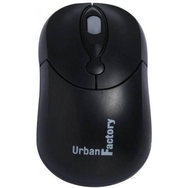 URBAN FACTORY BCM01UF BLACK MOUSE USB WIRED