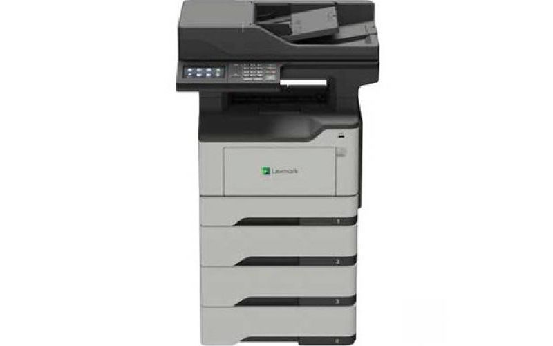 Lexmark MX520 MX522adhe Laser Multifunction Printer - Monochrome - TAA Compliant - Copier/Fax/Printer/Scanner - 46 ppm Mono Print