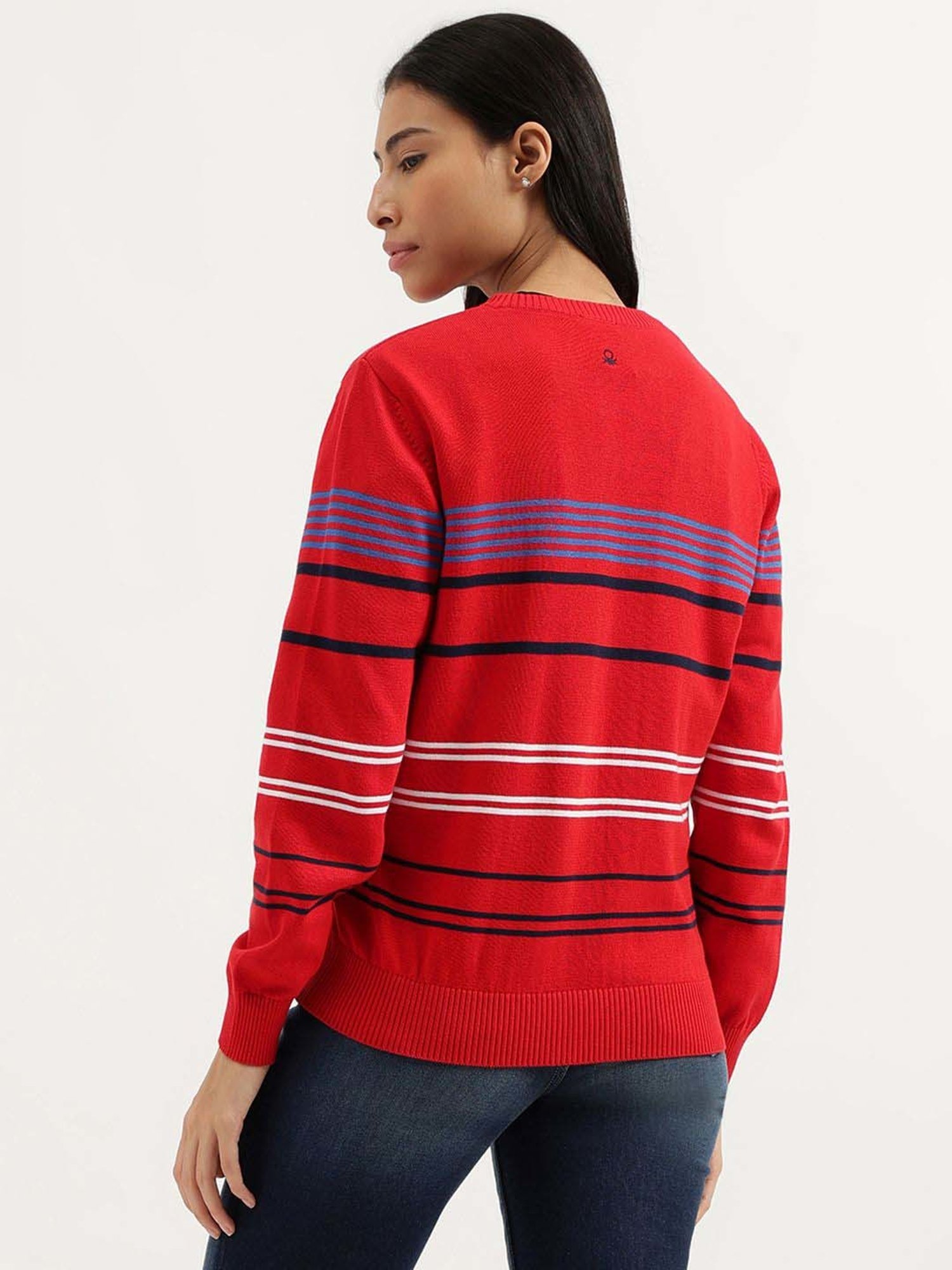 Akkriti by Pantaloons Off-White Self Pattern Shrug