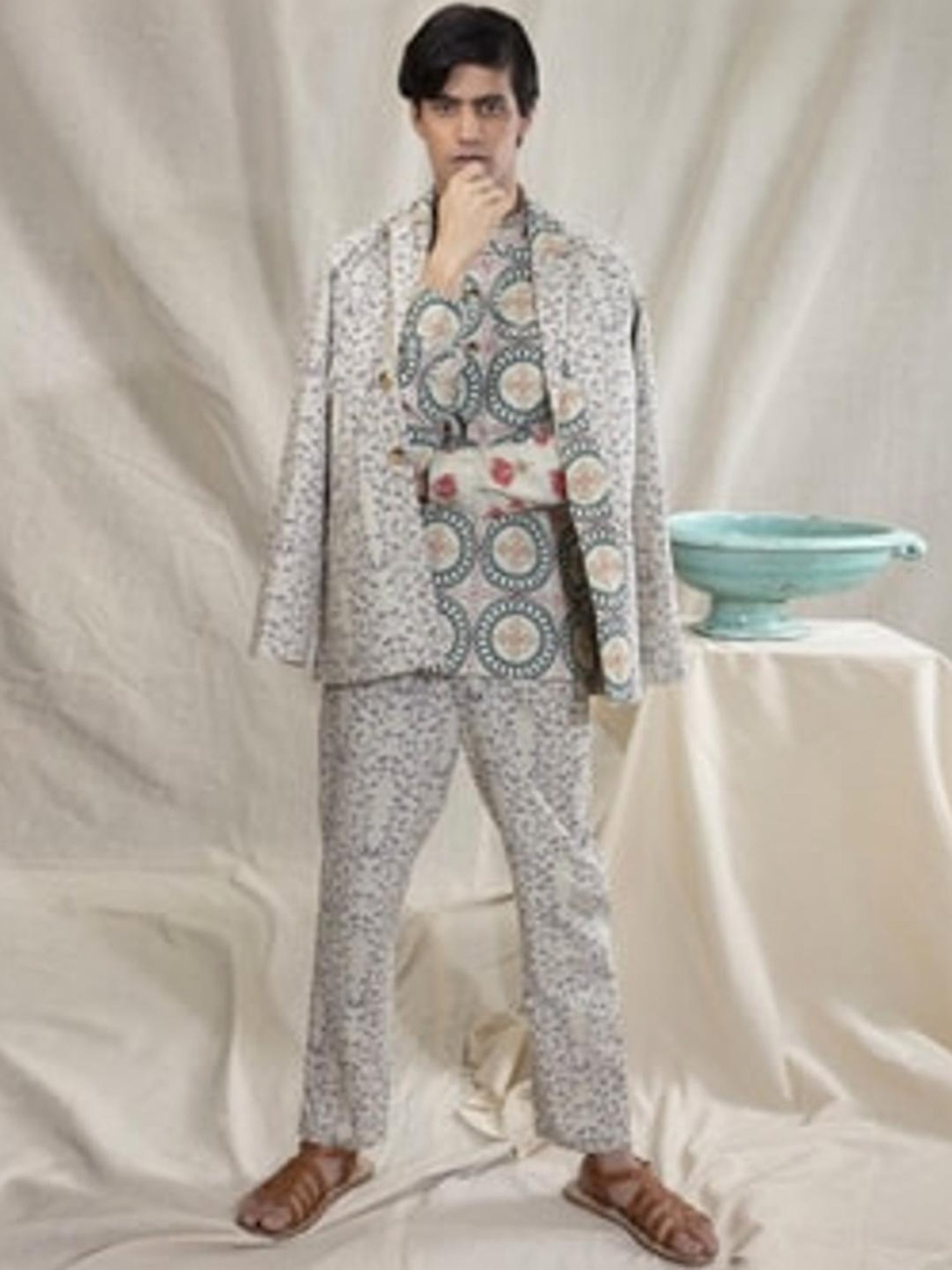 Anushe Pirani Multi Recurring Dream Summer Blazer