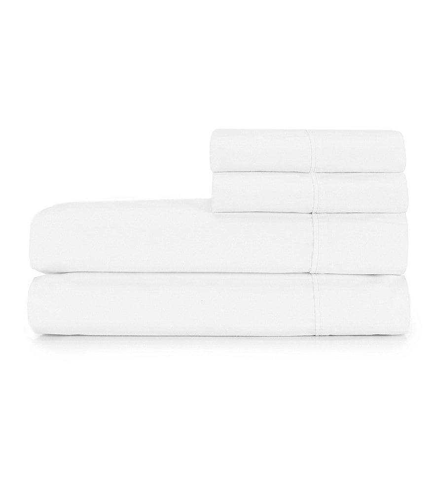 Studio D 300-Thread-Count Brushed Percale Sheet Set