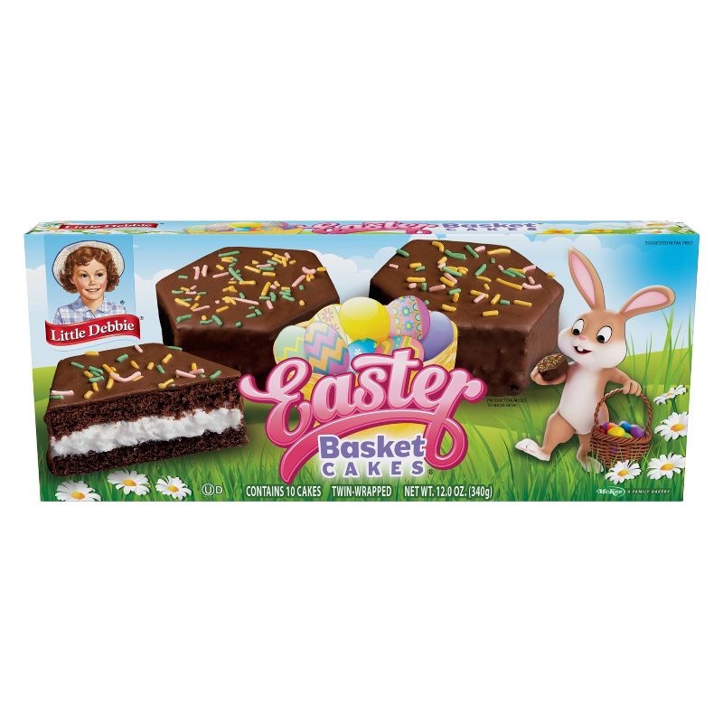 Little Debbie Chocolate Easter Basket Cakes - 10ct/12oz