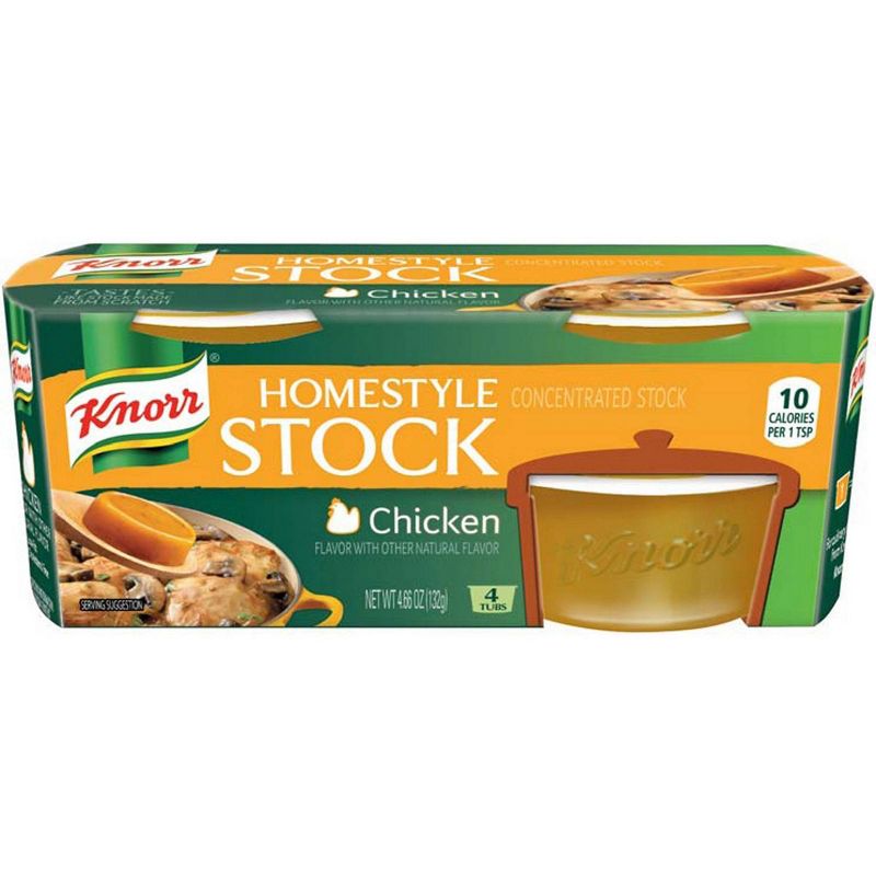 Knorr Homestyle Stock Chicken - 4.66oz/4pk