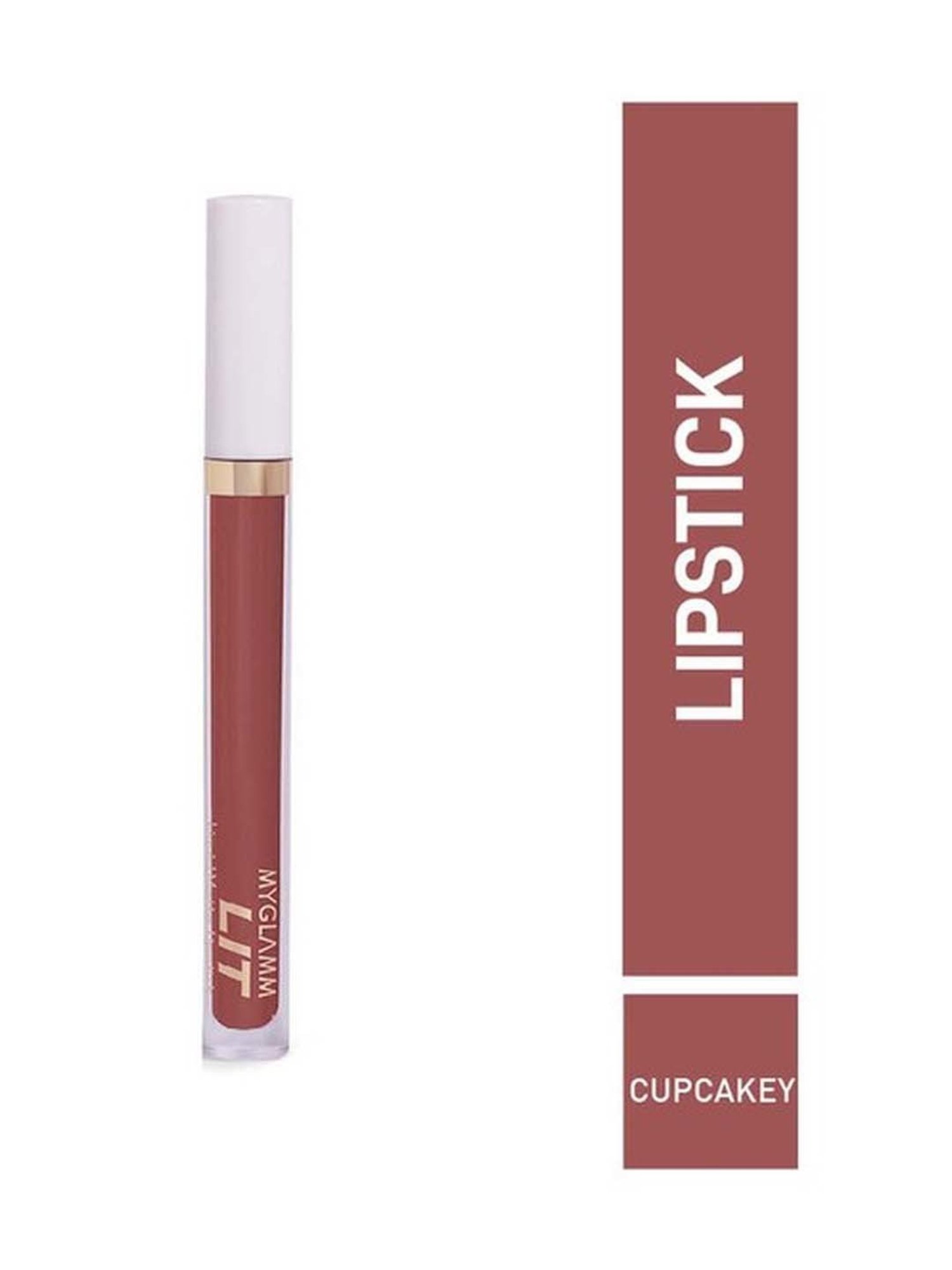 MyGlamm LIT Liquid Matte Lipstick Cupcakey - 3 ml