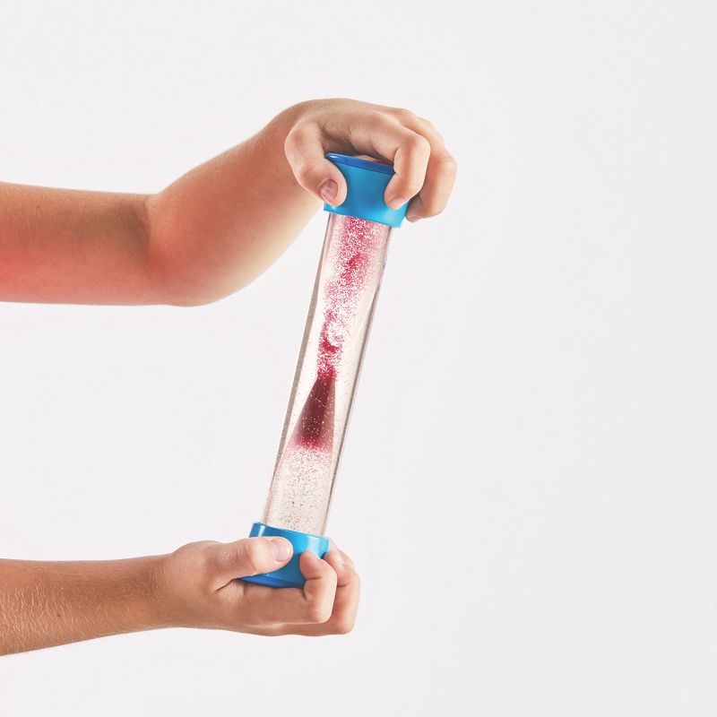 hand2mind Sensory Fidget Tubes, Mesmerizing Liquid Motion Sensory Bottles