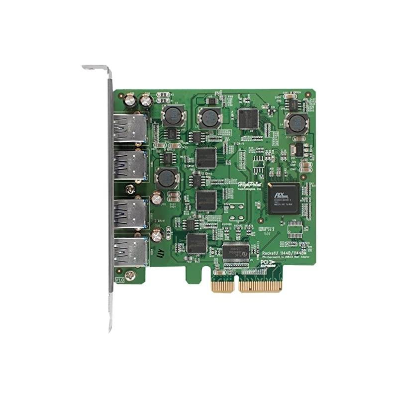 4Port USB 30 PCIExpress 20 x 4 HBA RocketU 1144D