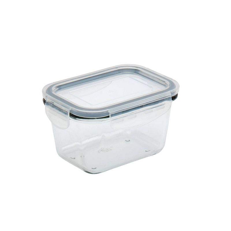 Mason Craft & More 15oz Set of 4 Rectangular Deep Food Storage Containers with Lids