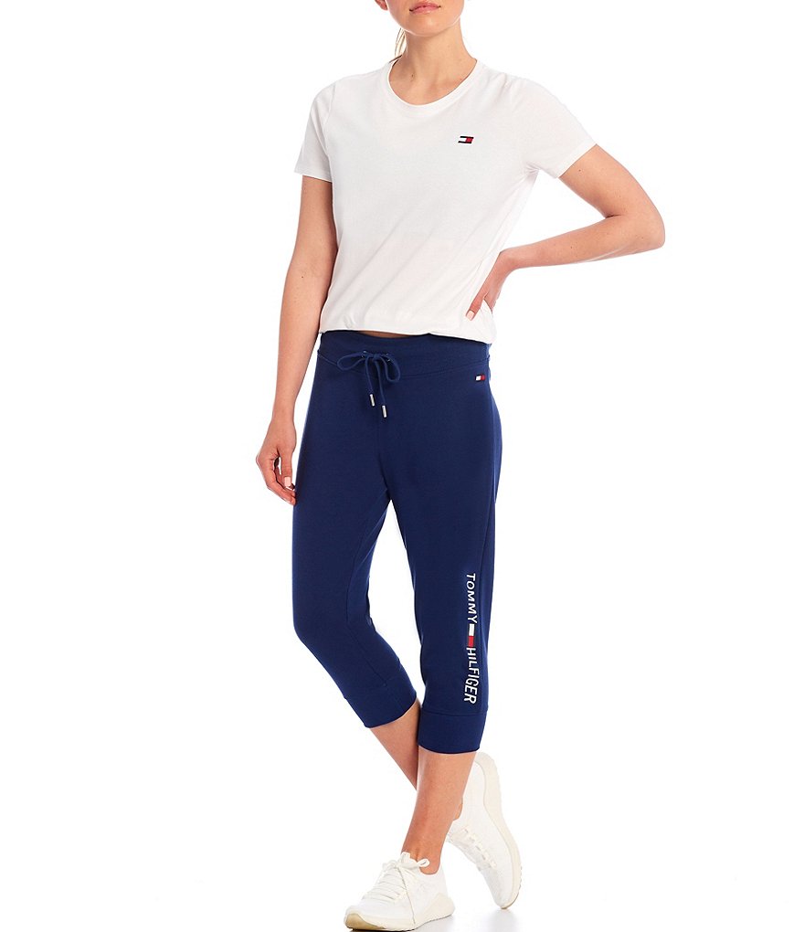 Tommy Hilfiger Sport Crew Neck Short Sleeve Logo Tee