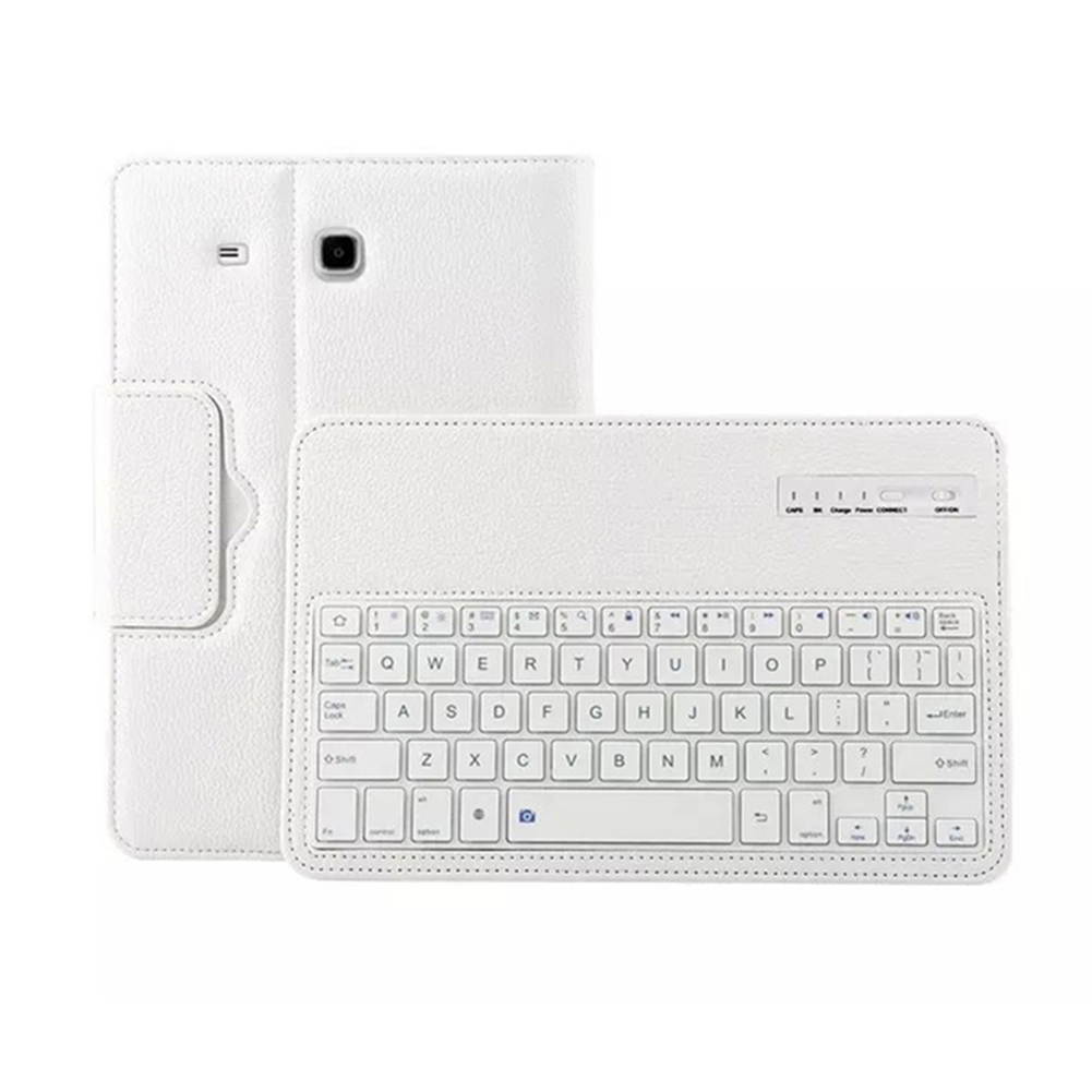 HaiBlue Bluetooth 3.0 Keyboard for Samsung Galaxy Tab E 9.6 Inch Tablet SM-T560/SM-T561 PU Leather Case Cover