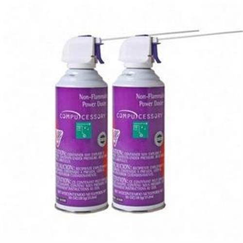 Business Source Power Duster Cleaner Nonflammable 10 oz. Can 2/PK 24309
