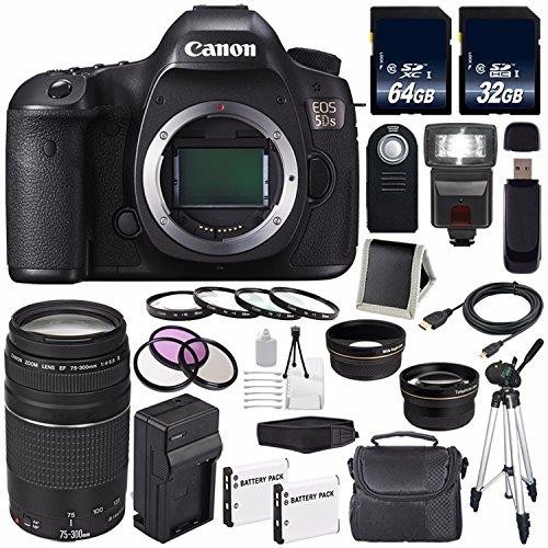EOS 2000D (Rebel T7) Digital SLR Camera with 18-55mm Lens Kit (Black) - Basic Accessories Bundle