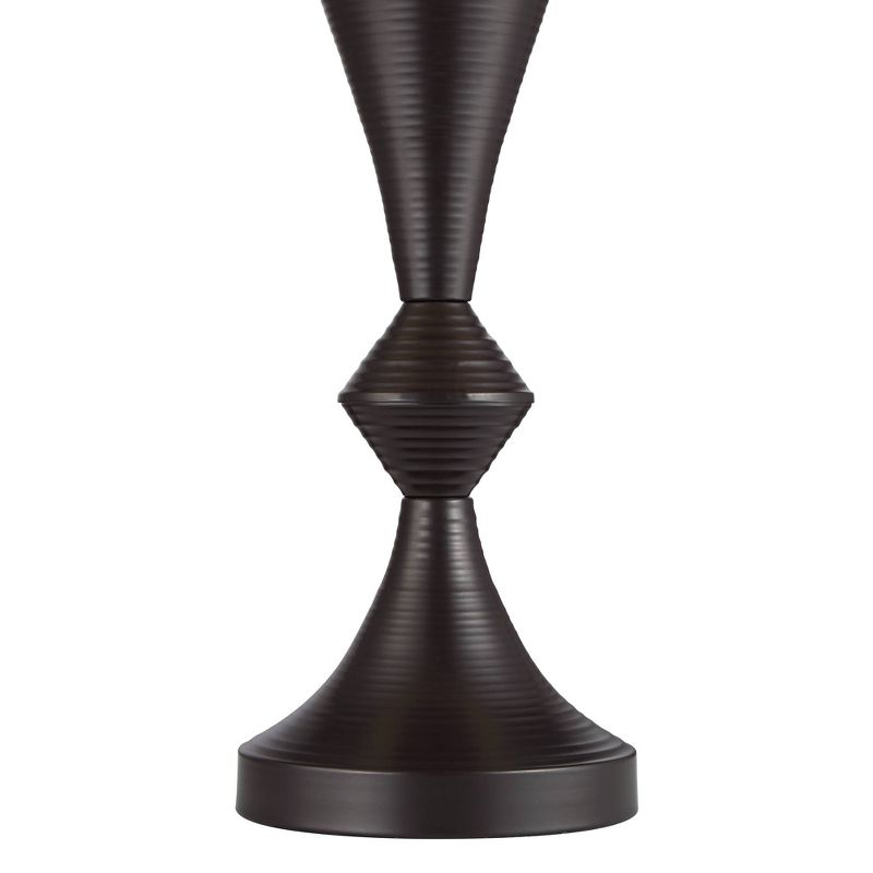 360 Lighting Daniel Black Finish USB Table Lamps Set of 2