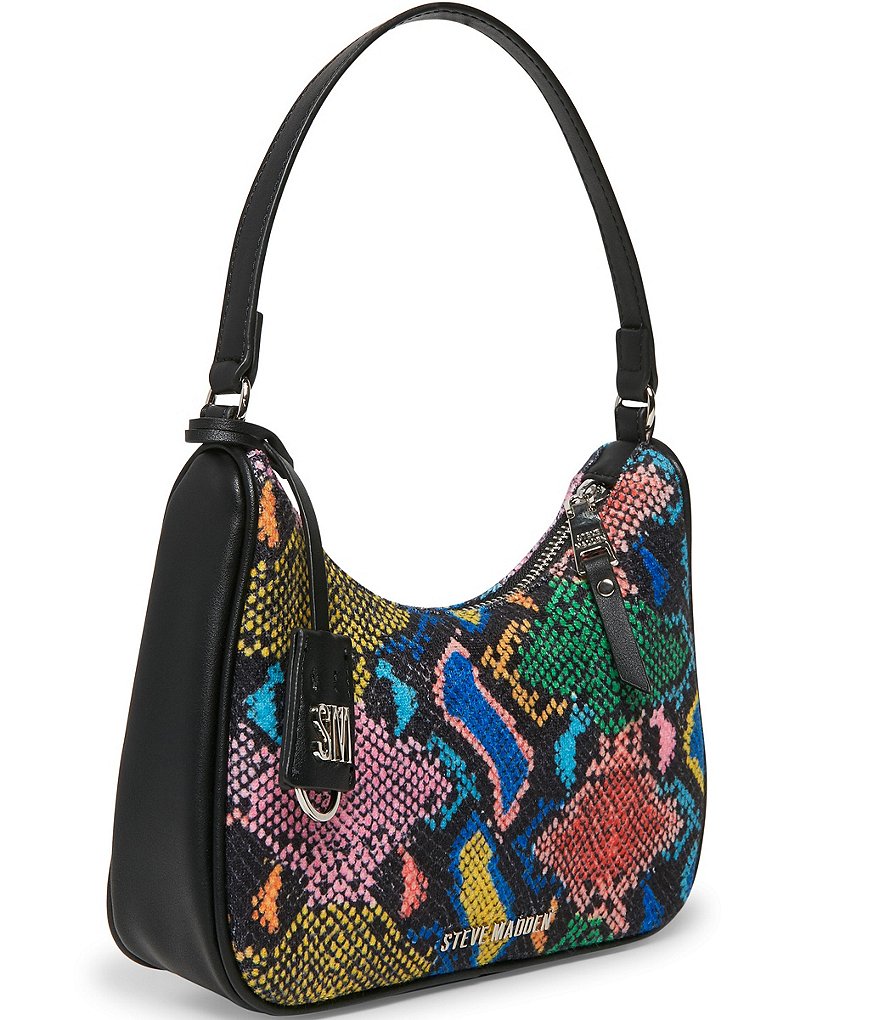 Steve Madden Laker Rainbow Snake Shoulder Bag