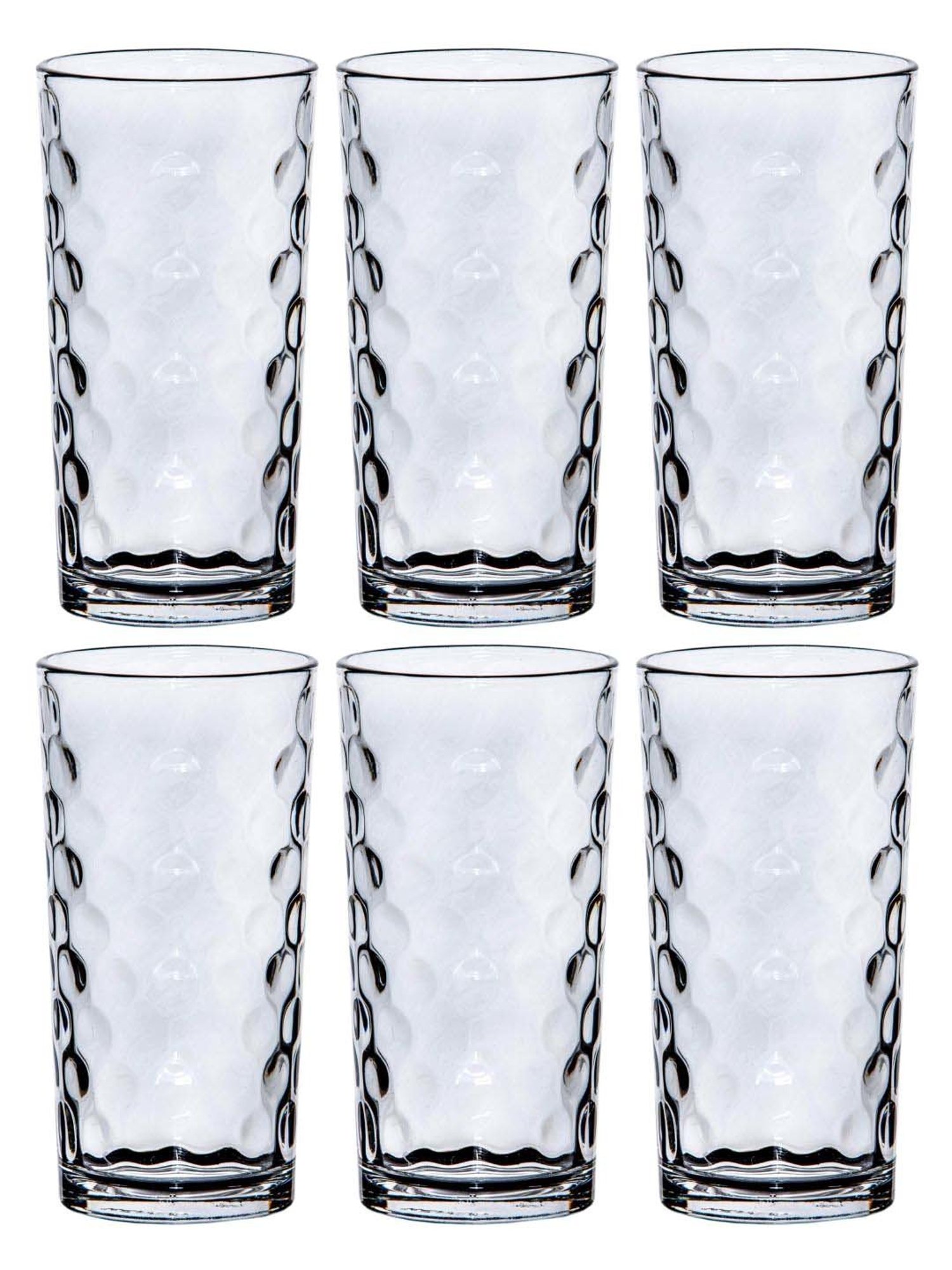 Luminarc Transparent Glass Tumbler (0.23 L) - Set of 6