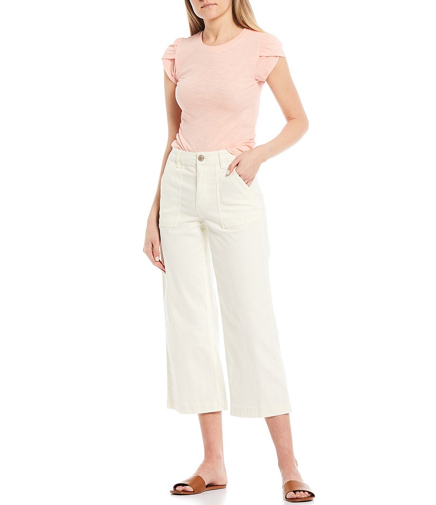 Celebrity Pink Destructed Cropped Skinny Jeans