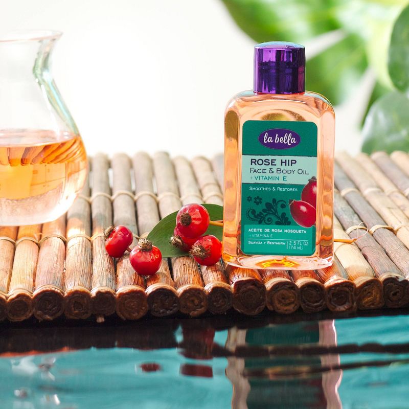 La Bella Rose Hip Body Oil - 2.5floz