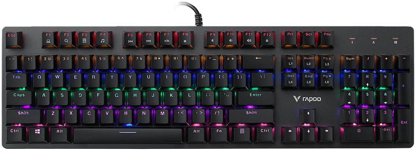 Glorious Modular Mechanical Gaming Keyboard (GMMK)- Barebone Edition (DIY Assembly Required) (Full Size, Black) + Glorious Black Aura Keycaps (Bundle)