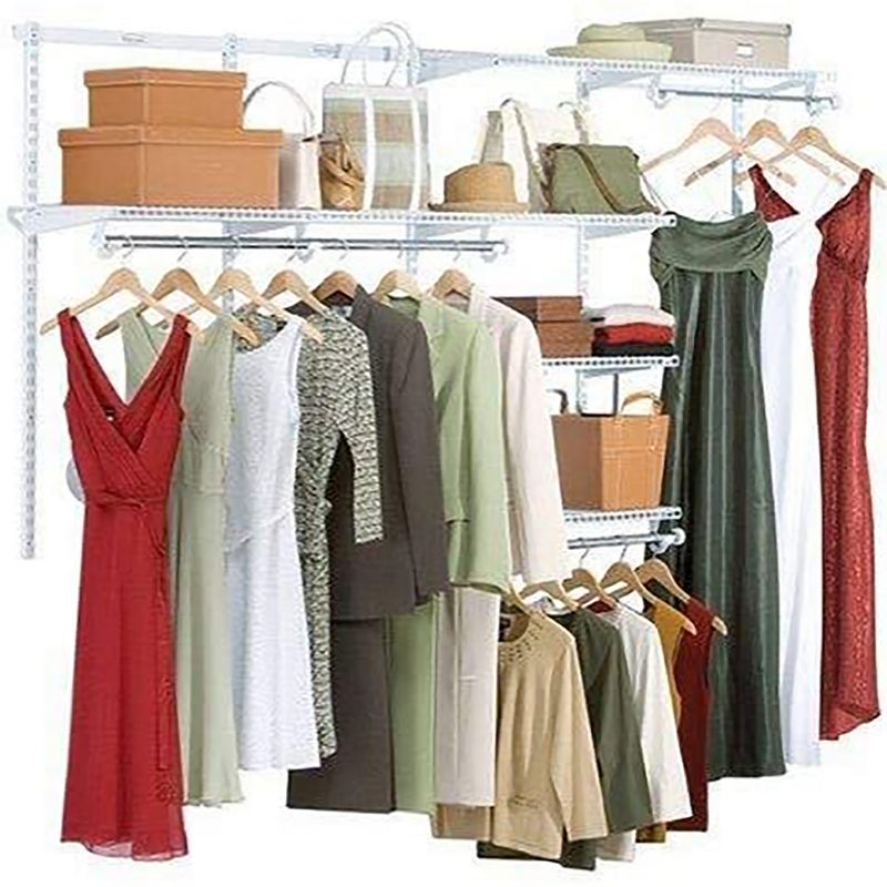 Honey-Can-Do 2-Tier Nesting Bamboo Shoe Rack