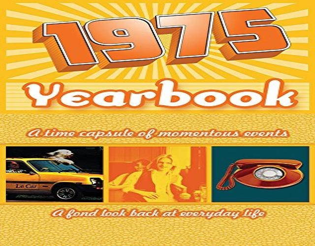 1975 YEARBOOK CELEBRATION KARDLET: 45th Gift - Birthdays, Anniversaries, Reunions, Homecomings, Client & Corporate Gifts