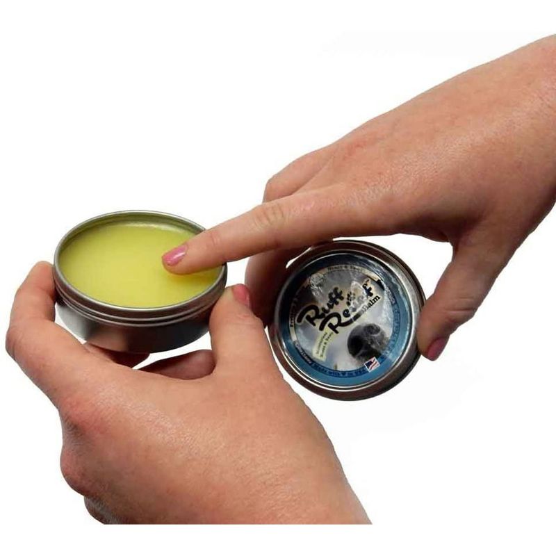 Pawstruck Ruff Relief Organic Nose & Paw Balm for Dogs | Natural, Made in USA Dry Cracked Skin Soother | Snout & Foot Pad Moisturizer - 1 Tin(s)