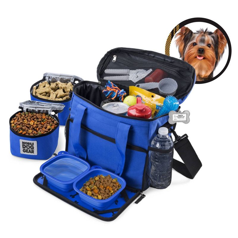 Overland Travelware - Small Dog - Week Away Bag - Royal Blue