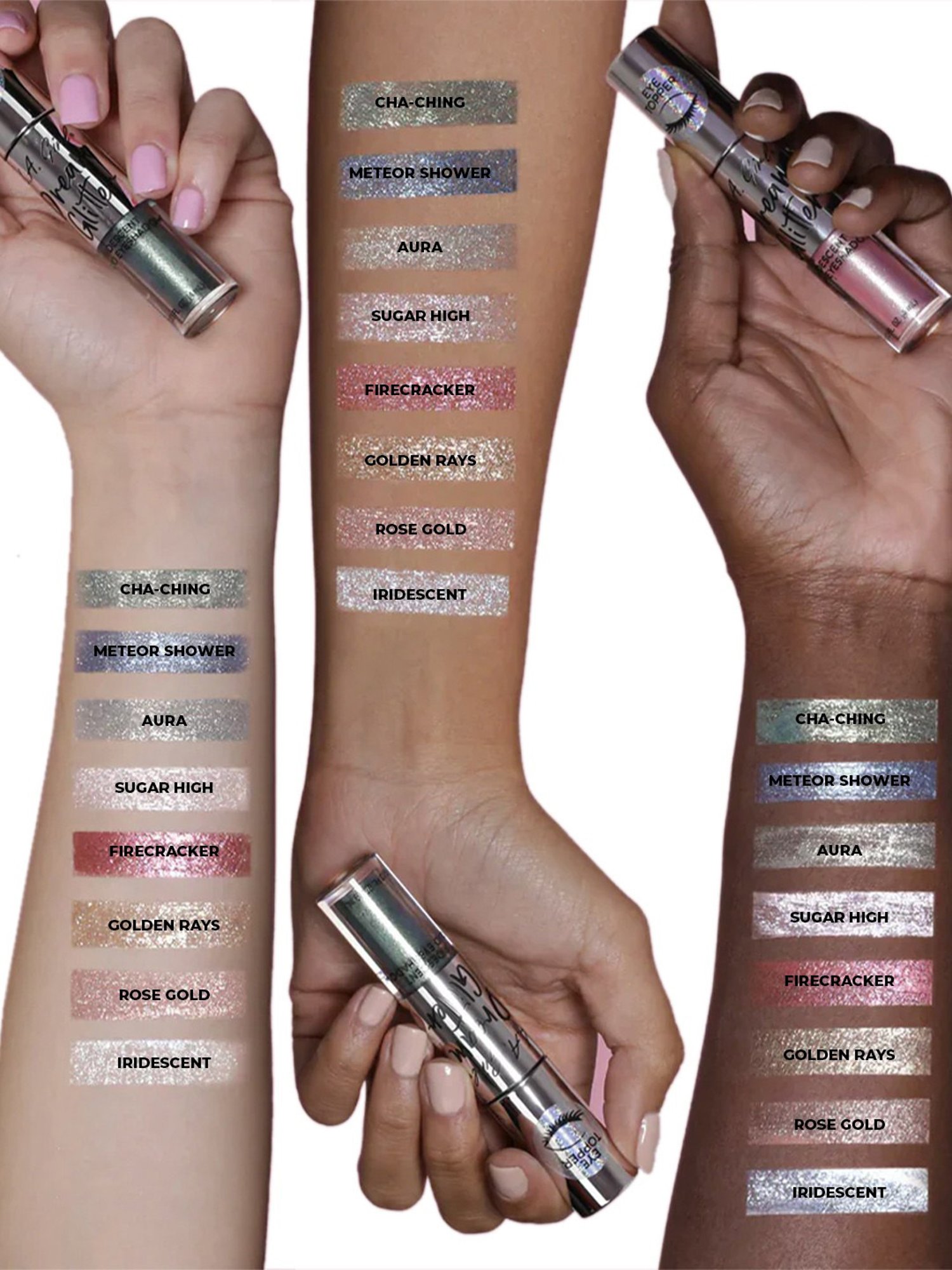 L.A. Girl Dream Glitter Liquid Eyeshadow Golden Rays - 4 ml