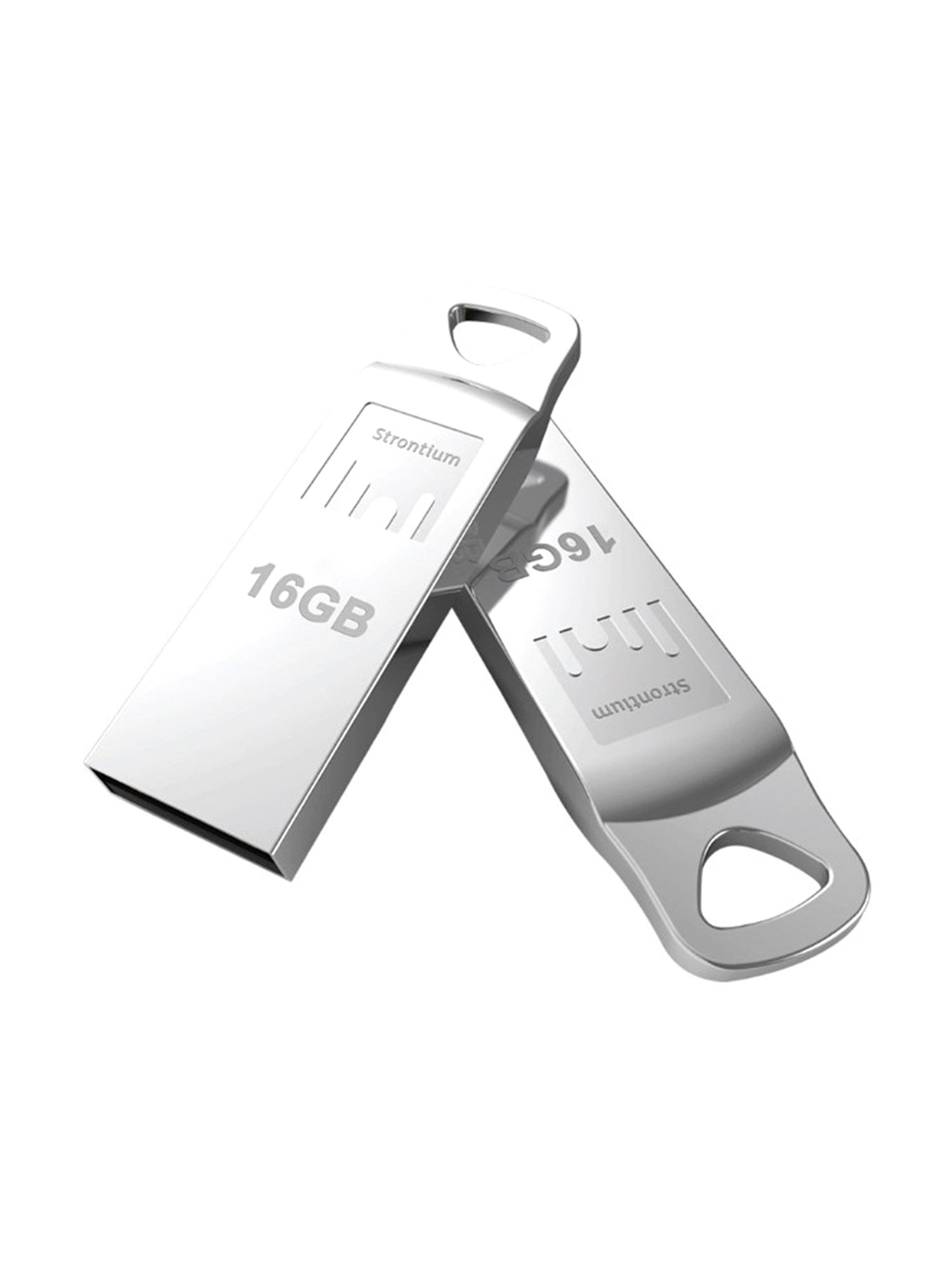 Strontium  SR16GSLAMMO 16 GB Pen Drive Silver