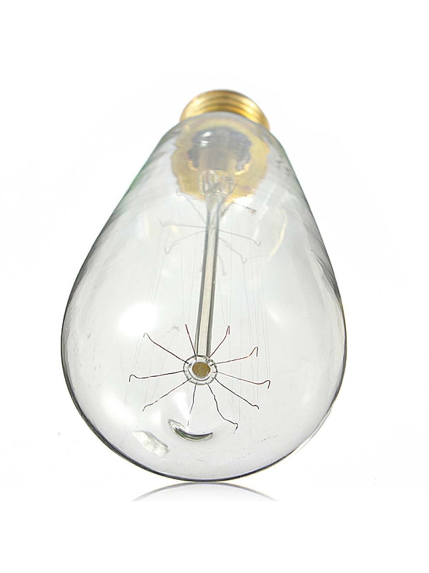 Homesake Transparent Tungsten Filament Light Bulbs - Set of 2