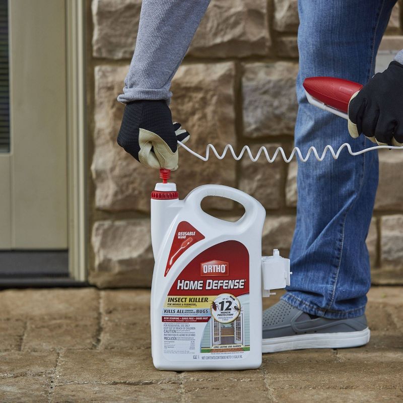Ortho Home Defense Indoor & Perimeter Insect Killer 1.1 Gallon Ready to Use Wand