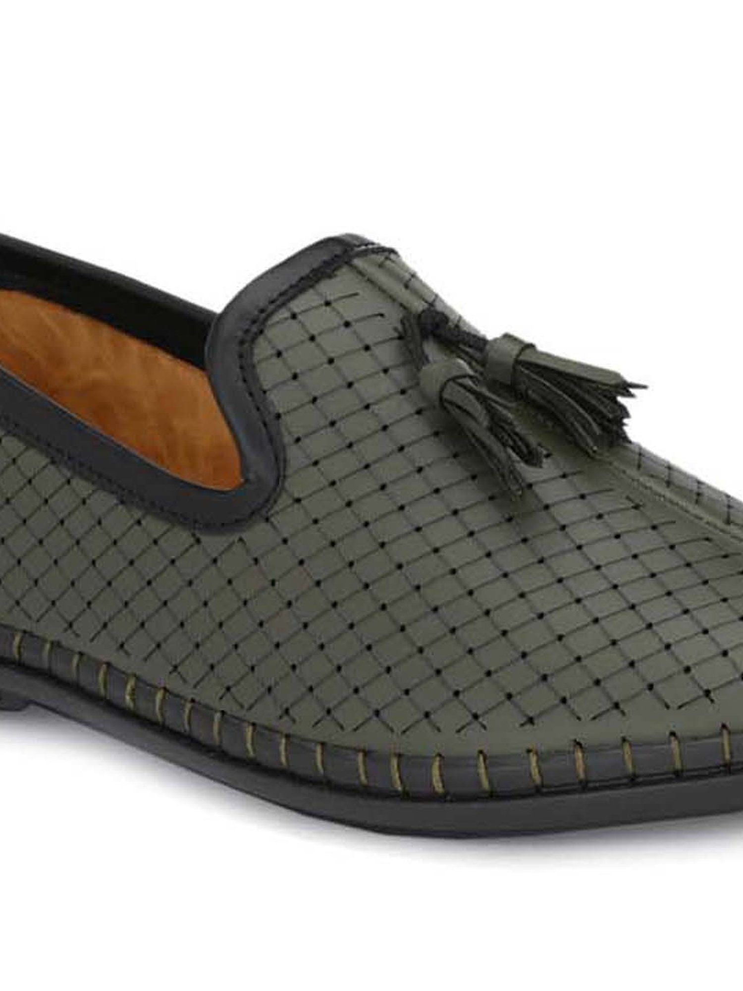 Prolific Men's Olive Casual Mocassins
