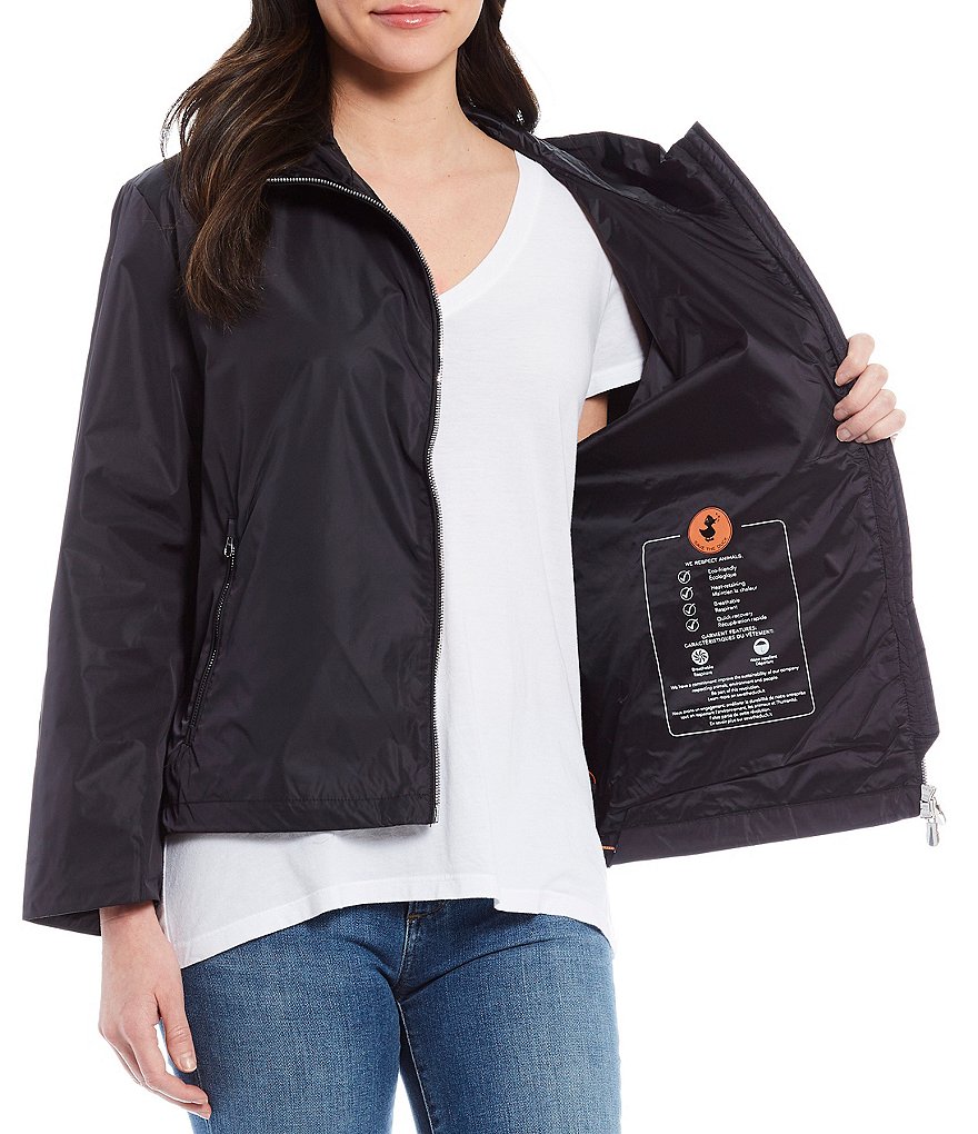 Save The Duck Hope Packable Hooded Rain Jacket