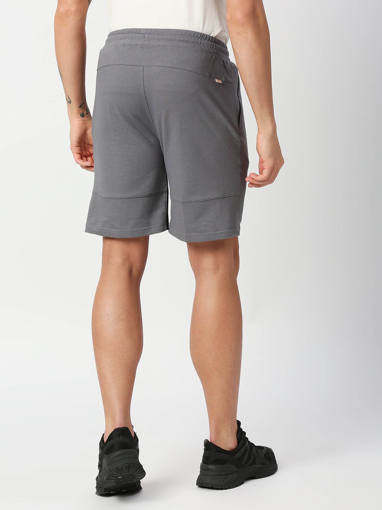Fitz Charcoal Slim Fit Shorts