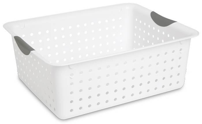 Sterilite Basket Ultra Lg Wht 2194-2164