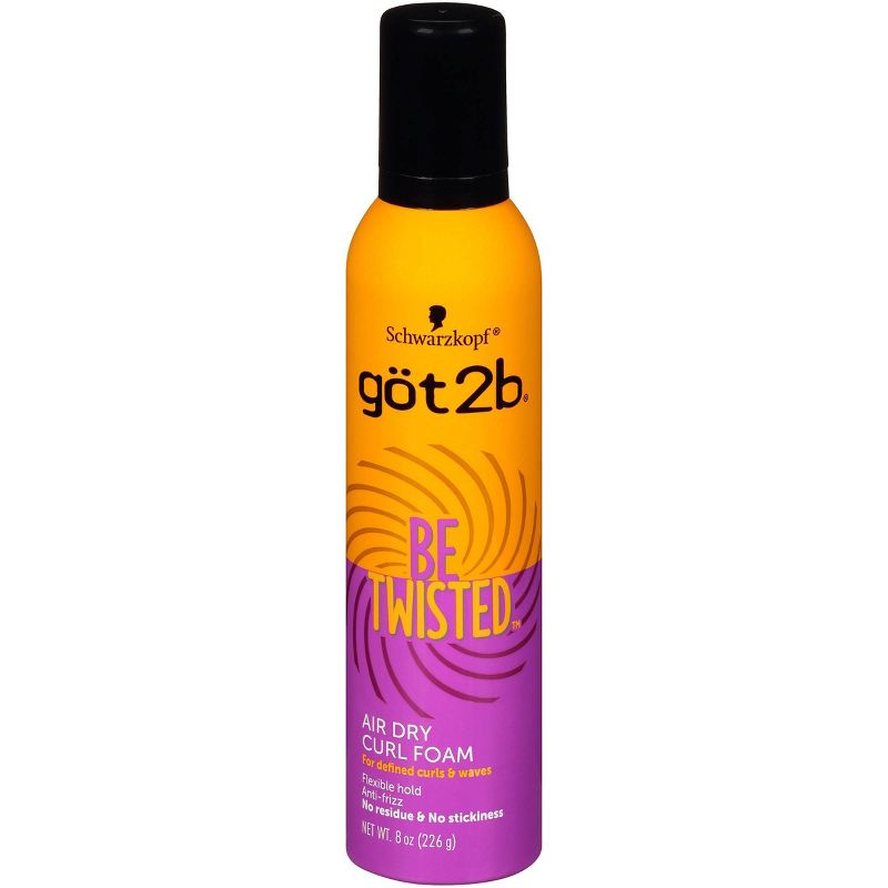 Got2B Twisted Air Dry Curl Foam - 8oz