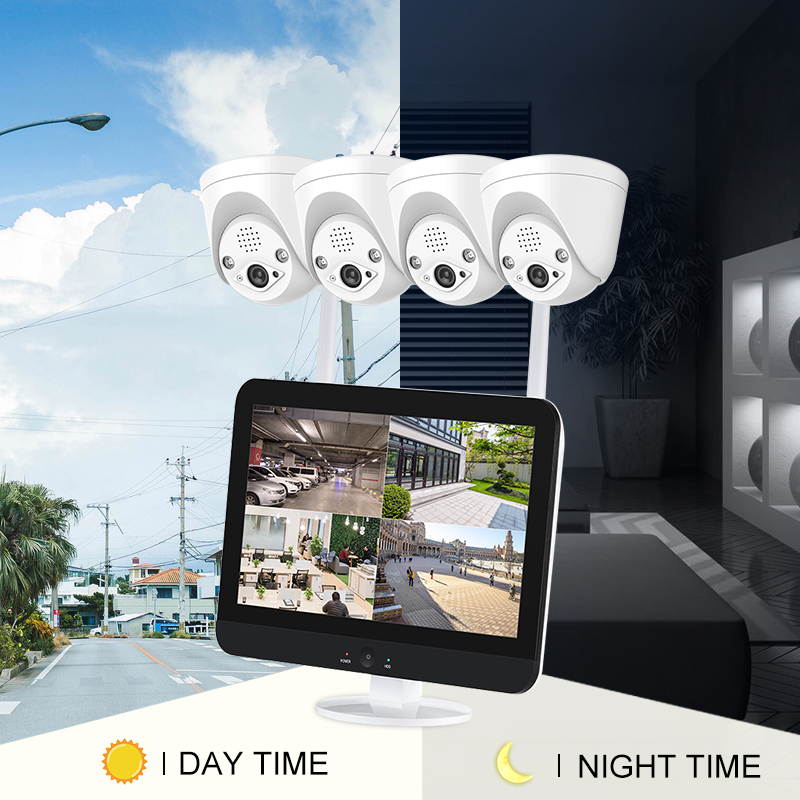 5MP 4CH security protection surveillance system Sistema de vigilancia AI smart playback Intelligent humanoid detection voice intercom cctv camera security system kit camaras de vigilancia con wifi