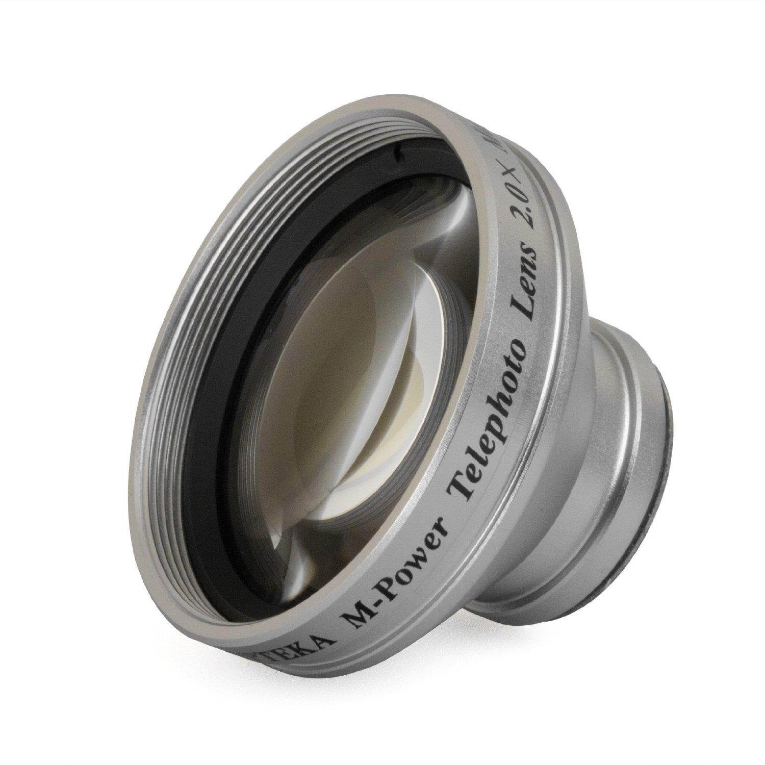 Opteka 2x Telephoto Converter Magnetic Magnet Lens for FujiFilm FinePix Z3, Z2, Z1, Finepix A205, A205S, A210, A310, A330, A410, F410,F420, F440, F455, F610, F700, F710, Q1 Digital Camera