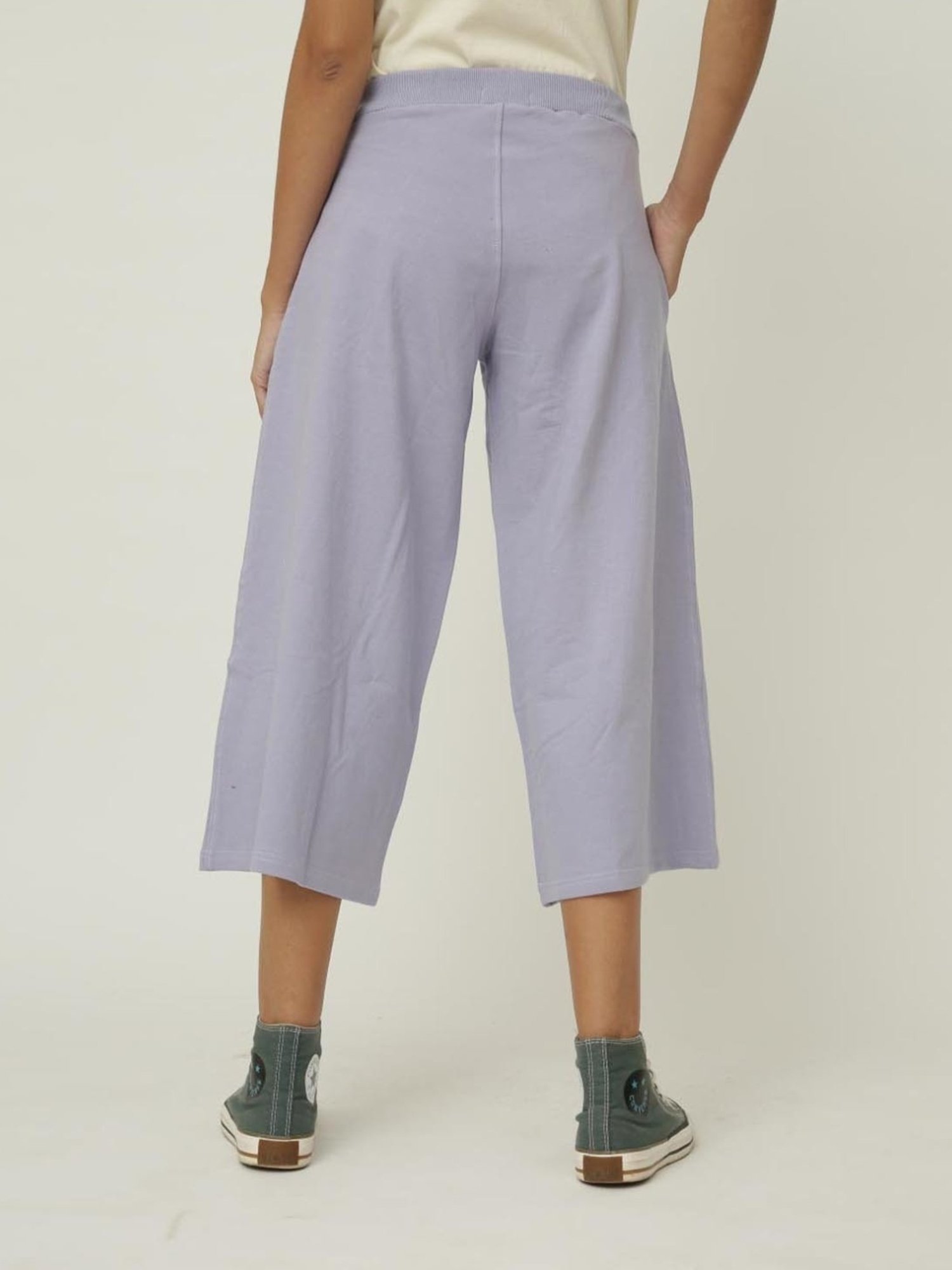 Saltpetre Classic Organic Cotton Lilac Culottes