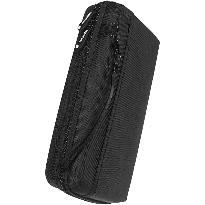 Basics Universal Travel Case Organizer for Small Electronics and Accessories, Black, 10 Pack