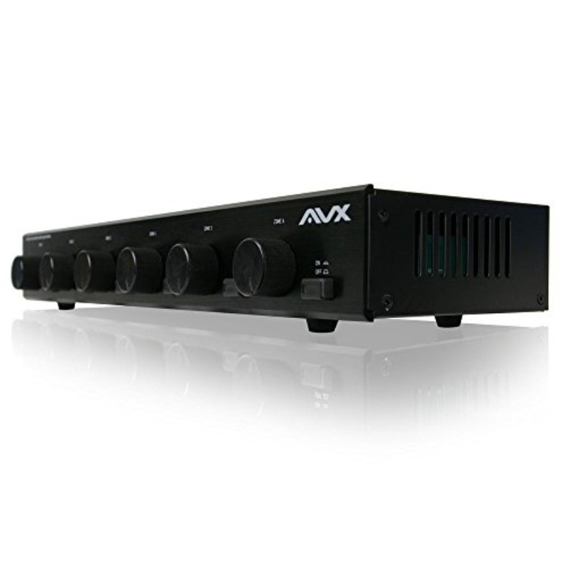 6 Zone Speaker Selector with Individual Volume control by AVX Audio