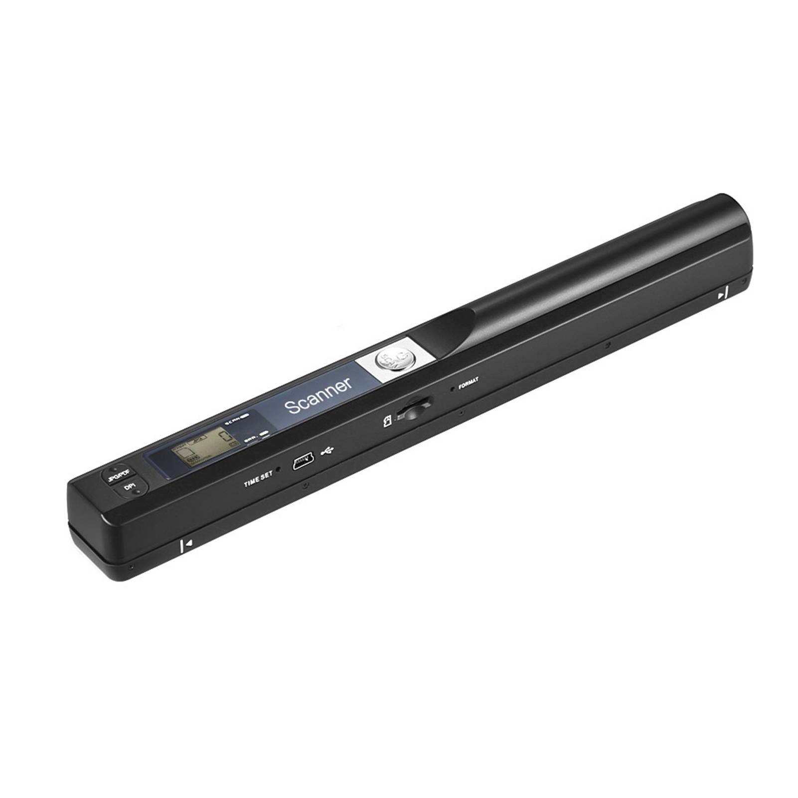 Portable Handheld Wand Wireless Scanner A4 Size 900DPI JPG/PDF Formate LCD Display with Protecting Bag and 8GB TF Card  for Business Document Reciepts Books Images