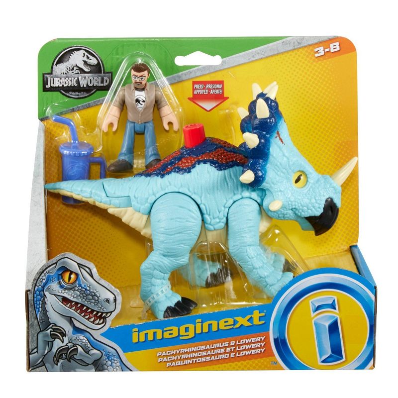Fisher-Price Imaginext Jurassic World Pachyrhinosaurus & Lowery