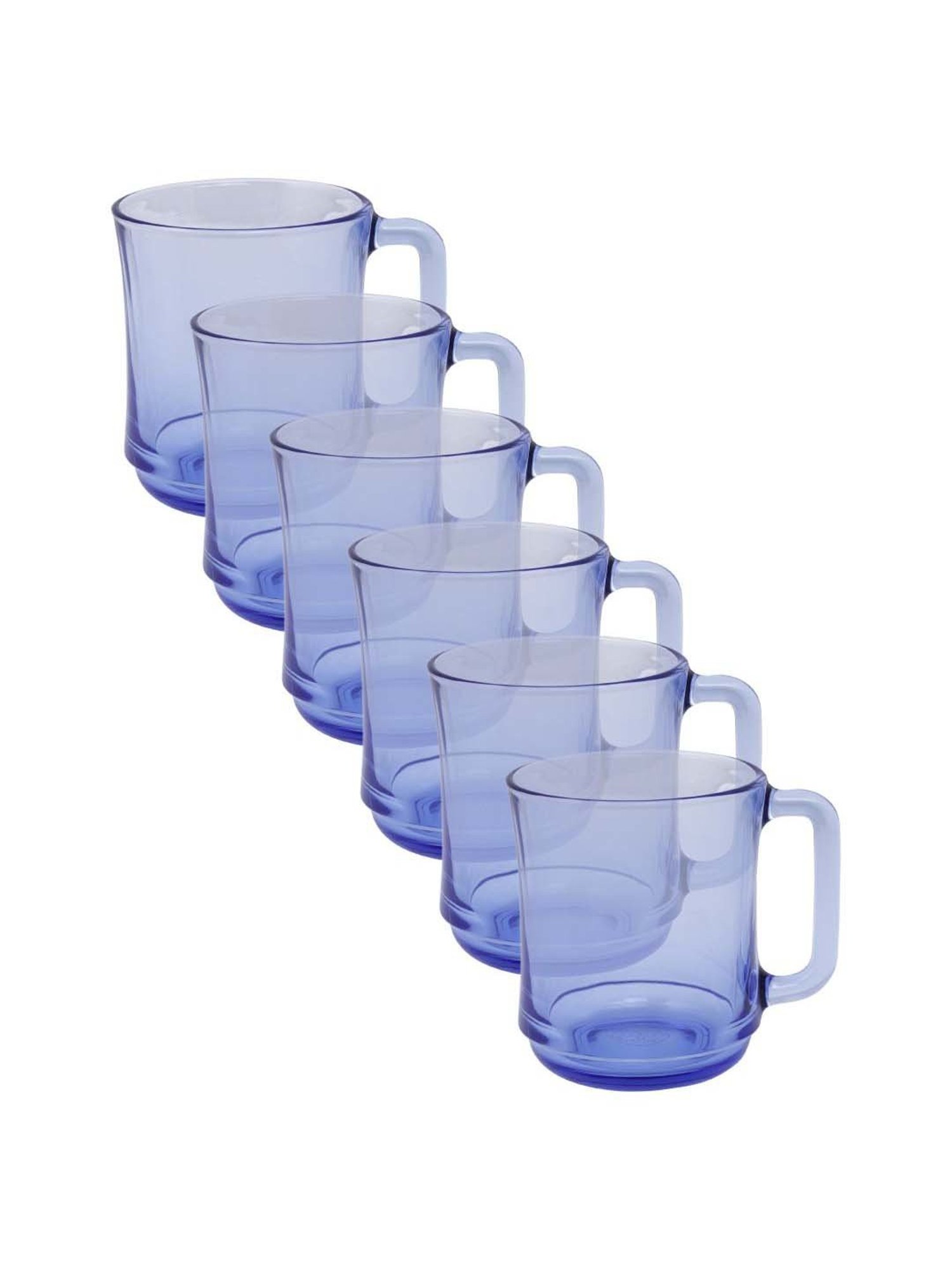 Duralex Lys Marine Blue Glass Tumbler (0.31 L) - Set of 6