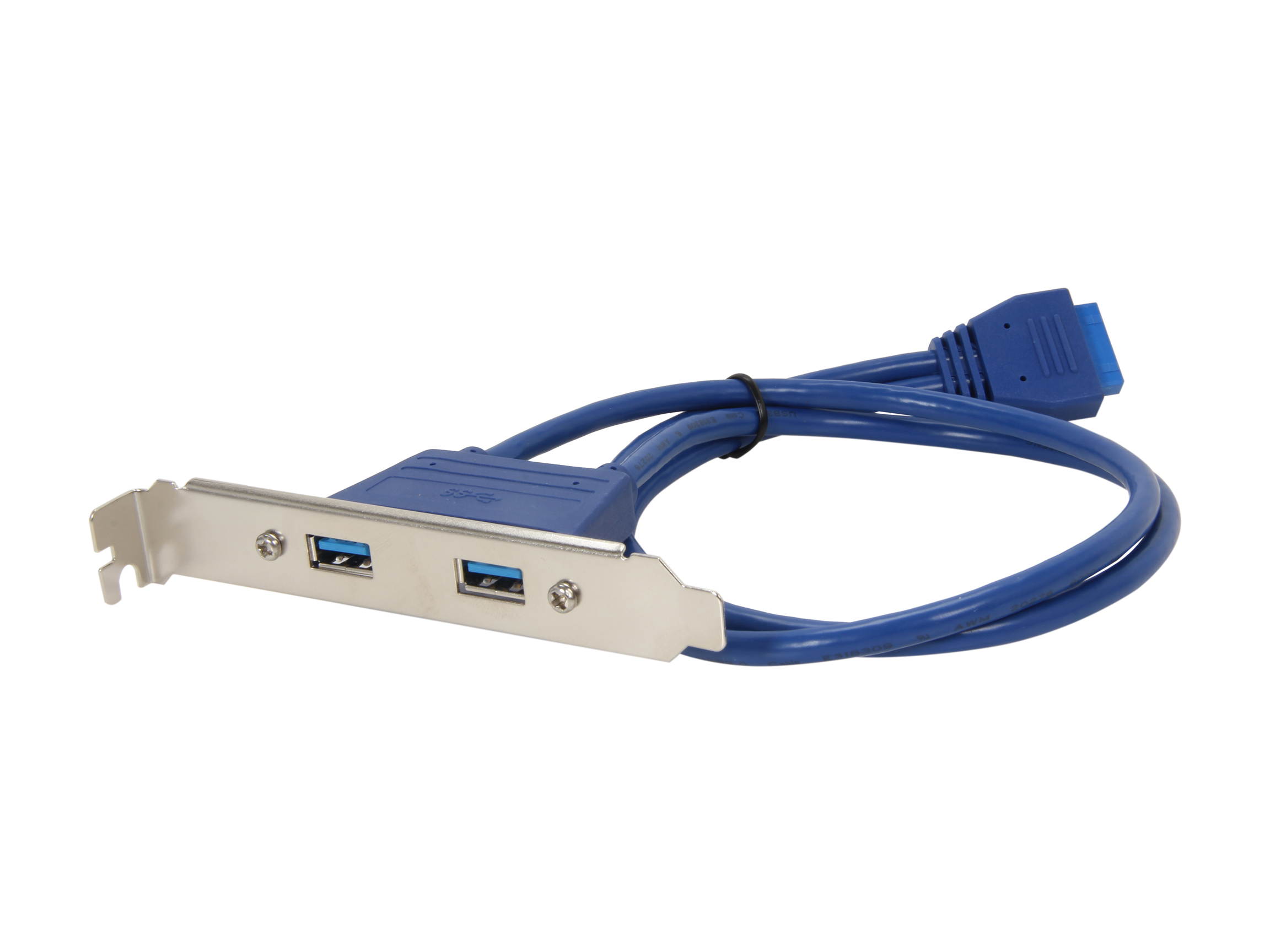 KINGWIN KW-PCI2USB3 2 Port USB 3.0 Bracket 20pin Header Cable