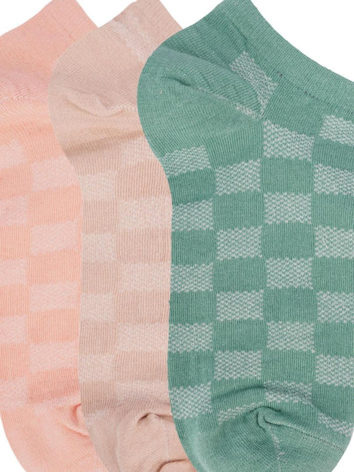 NEXT 2 SKIN Multicolor Printed Socks (Pack of 3)