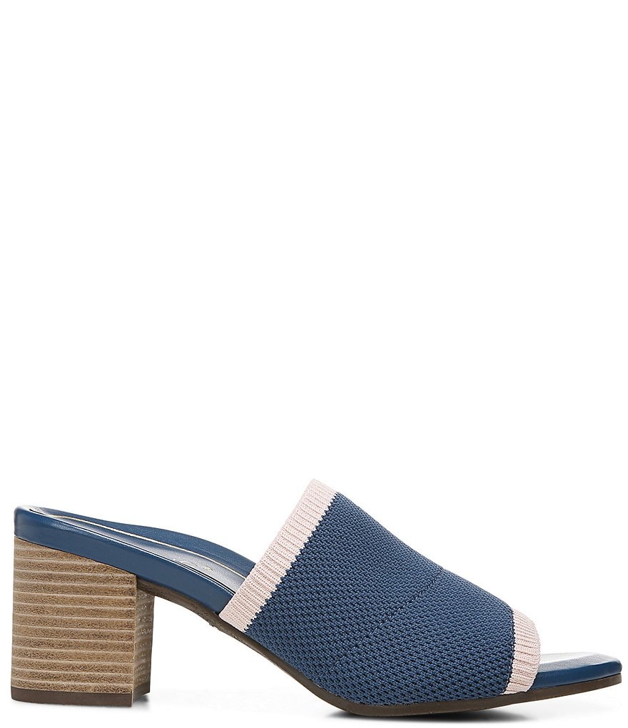 Vionic Fleur Knit Block Heel Mules