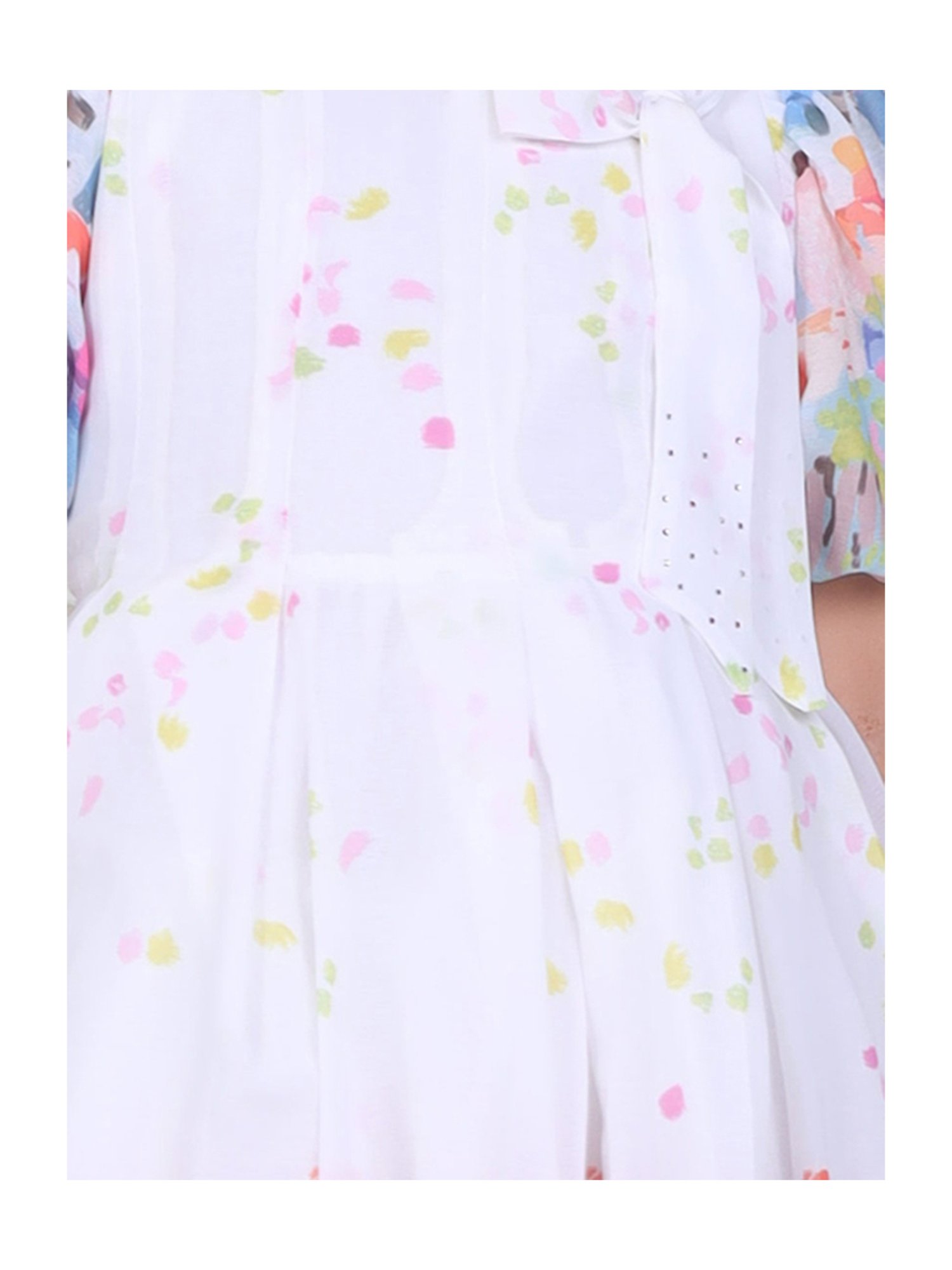 Peppermint Kids Multicolor Printed Dress