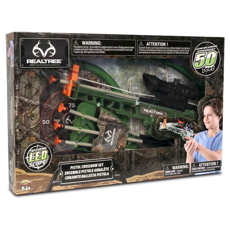 NKOK RealTree Pistol Crossbow set (14"L)