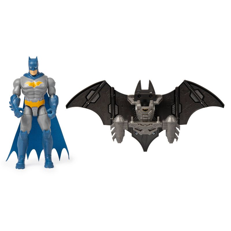 Batman Mega Gear Deluxe 4" Action Figure with Transforming Armor